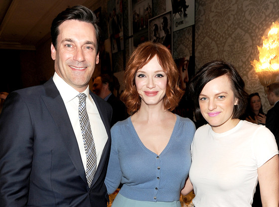 Jon Hamm, Christina Hendricks, Elisabeth Moss, AFI Luncheon Jon Hamm, Christina Hendricks, Elisabeth Moss, AFI Luncheon